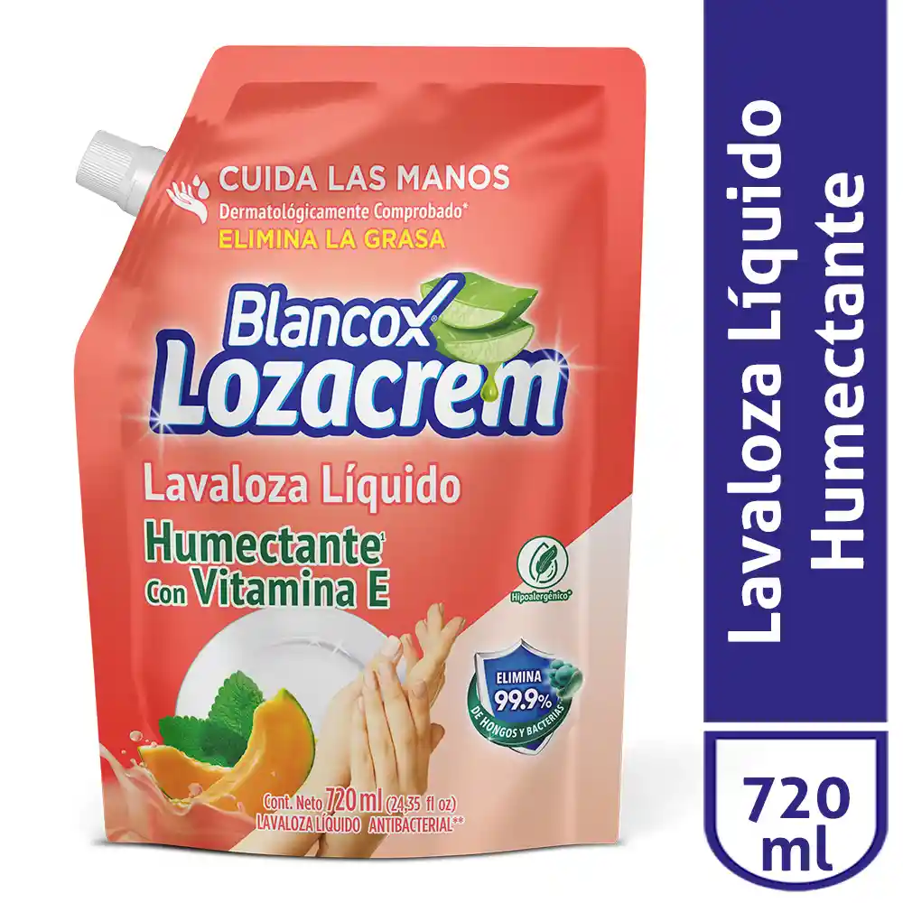 Lozacrem Lavaloza Liquido Humectante con Vitamina E 