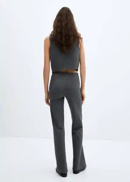 Leggings Fallon Gris Talla XS Mujer Mango