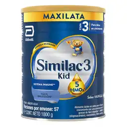 Similac Fórmula Infantil En Polvo 3 Kid