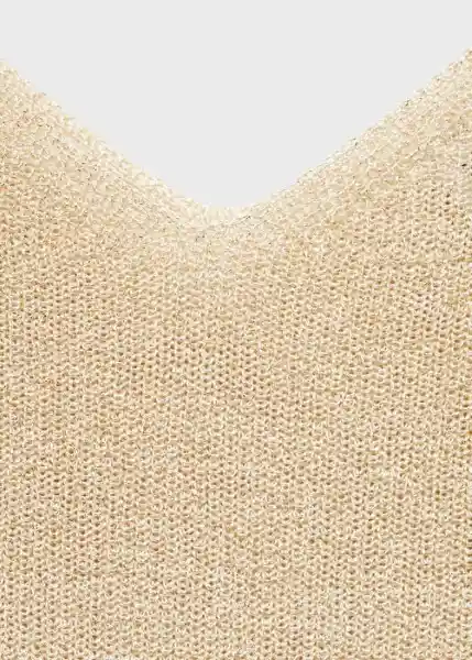 Top Kling Oro Talla S Mujer Mango