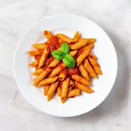Penne Espinaca Con Salsa Con Alma