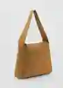 Bolso G Piramide Camel Talla 99 Mujer Mango