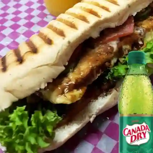 Sandwich de Pollo Gourmet + Canadadry
