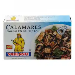 Vigilante Calamares en su Tinta