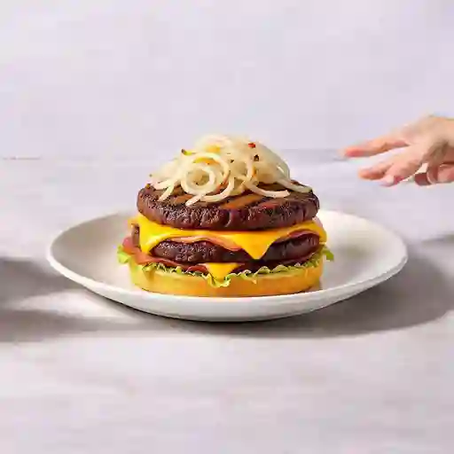 Combo Hamburguesa Doble Carne