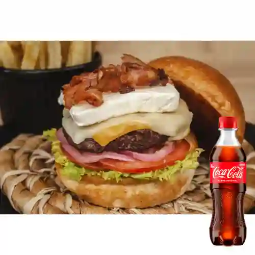 Combo Tres Quesos + Coca-cola Sabor Original 400ml.