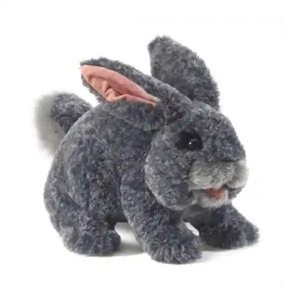 Folkmanis Títere Conejo Gray Bunny Rabbit