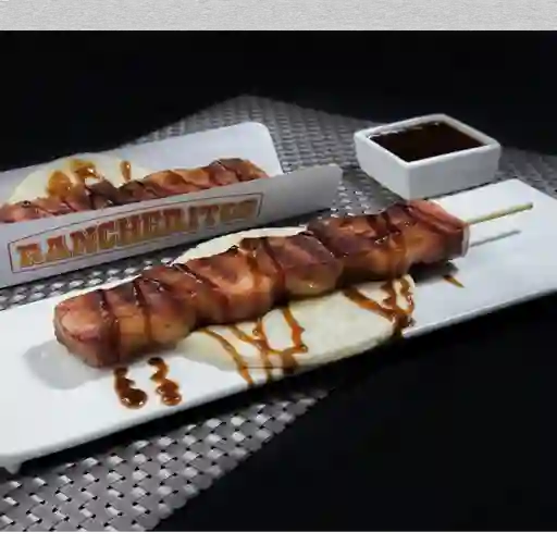 Pincho costilla sin hueso