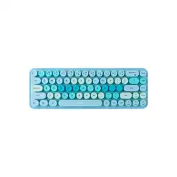 Teclado Inalambrico de Moda Modelo Verde Sk 676Ag Miniso