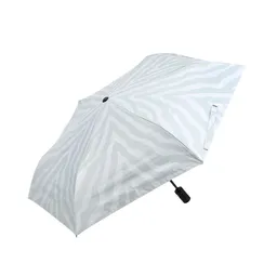 Miniso Paraguas Uv Automatico Con Patrón Ondulado Verde Claro