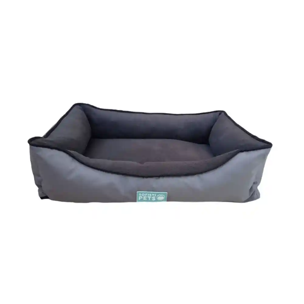 Sofistipets Cama Para Perro Doble Faz Gris Mediana