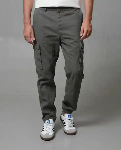 Pantalón Hombre Verde Talla 34 163G002_VER190414 Rifle