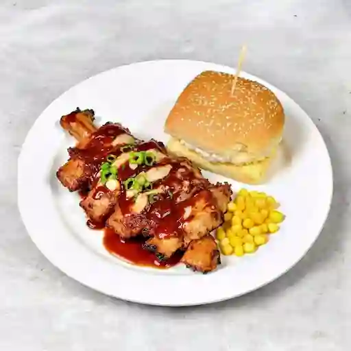 Mazorca de Costilla Bbq