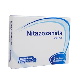 Coaspharma Nitazoxanida Tabletas (500 mg)