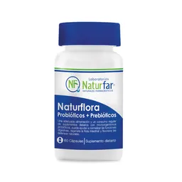 Naturfar Suplemento Dietario Naturflora Probiótico + Prebiótico