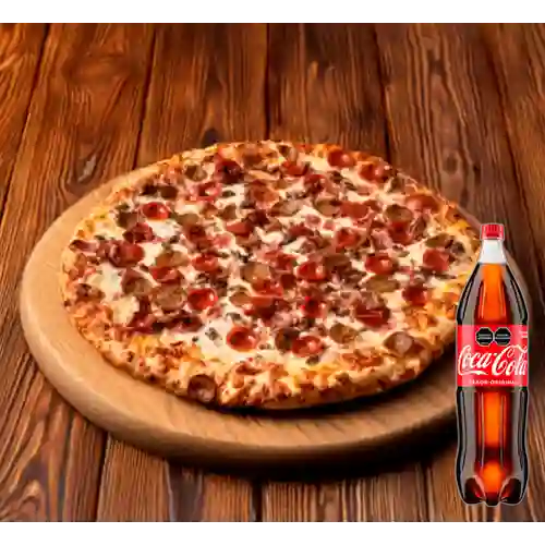 Combo Pizza Especial Grande + Coca Cola Original 1.5 L