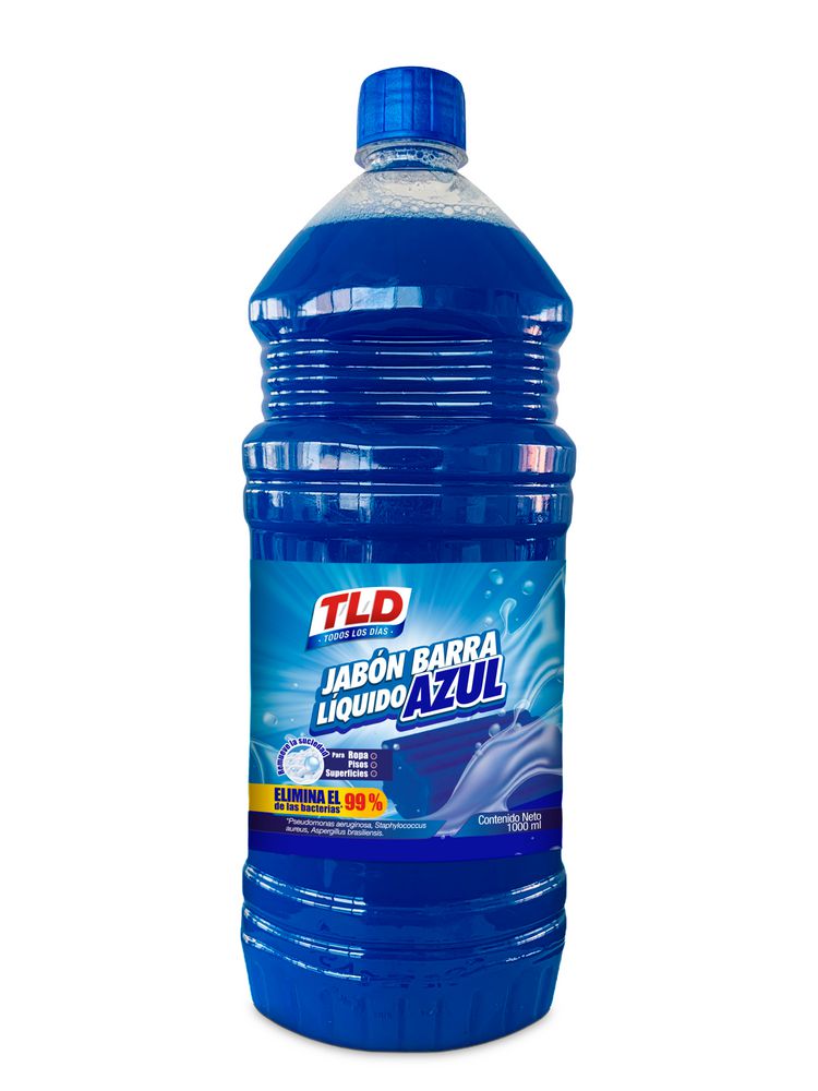 Jabón Barra Líquido Azul Todos Los Dias 1000 ml