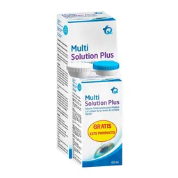 Multi Solution Plus Solucion Para Lente de Contacto X 360 Ml Gratis