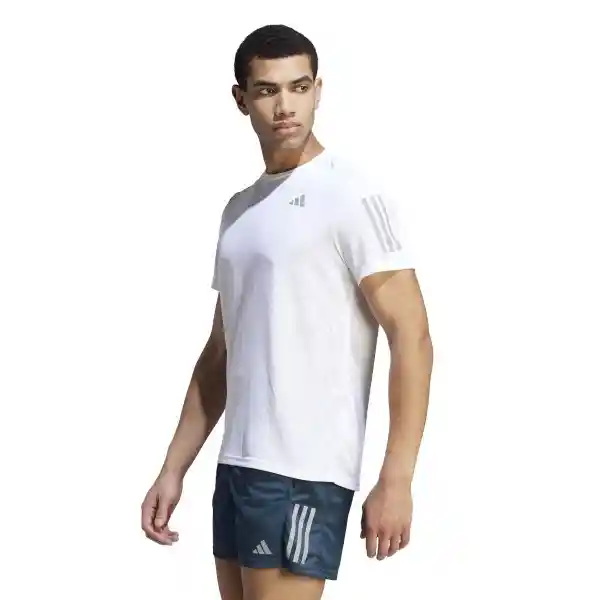 Adidas Camiseta Otr Lc Tee Para Hombre Blanco Talla L