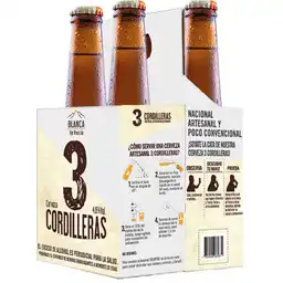 4pack B300 Cerveza Blanca 3cordilleras Fourpack (4800 Ml)