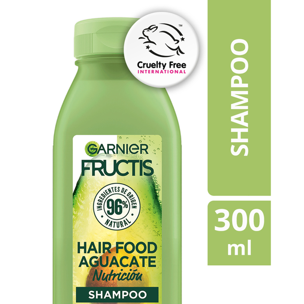 Shampoo Hair Foof Garnier Aguacate Nutrición 300 mL