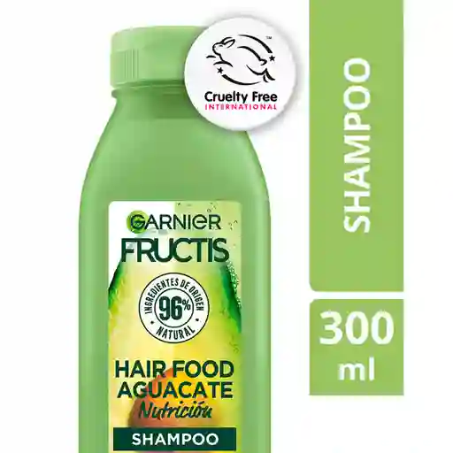 Shampoo Hair Foof Garnier Aguacate Nutrición 300 mL