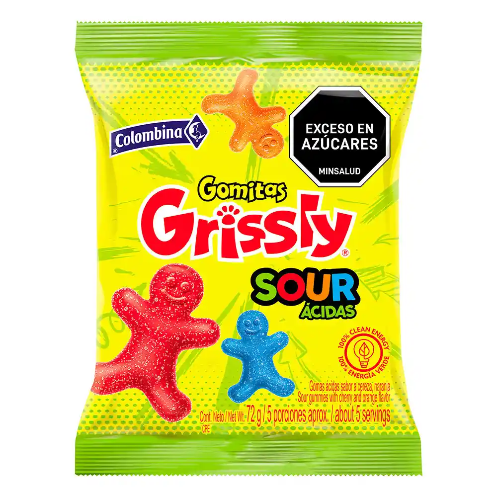 Goma Grissly Sour Colombina
