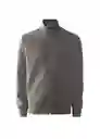 Buzo Sudadera Ibizaz Ceniza Talla XL Hombre Mango