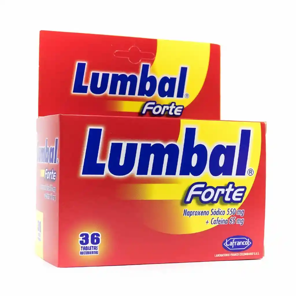 Lumbal Lafrancol Forte 550 Mg Tab Pague 30 Lle. 36