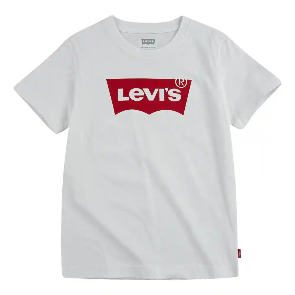 Camiseta Levis de Nino S-blanco