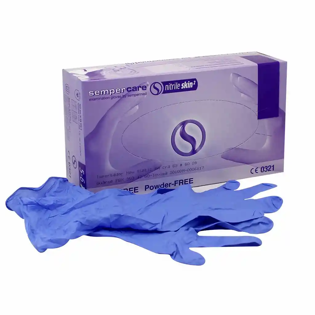 Nitrilo Semper Care Guantesskin 2 Talla M