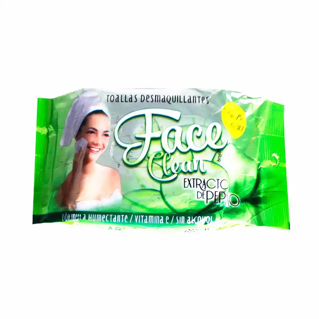 Face Clean Toallitas Desmaquilladoras Colageno