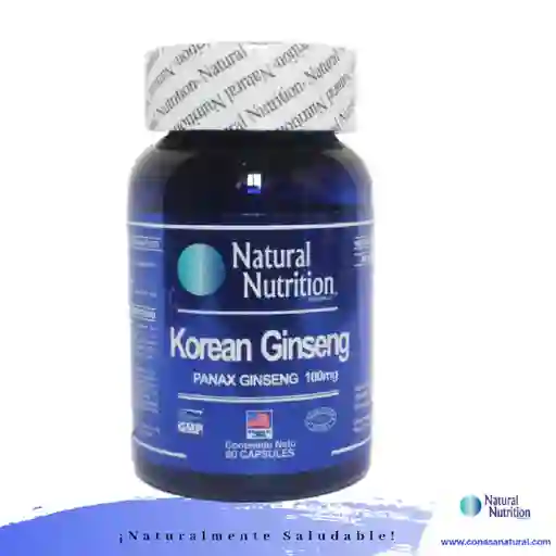 Natural Nutrition Korean Ginseng