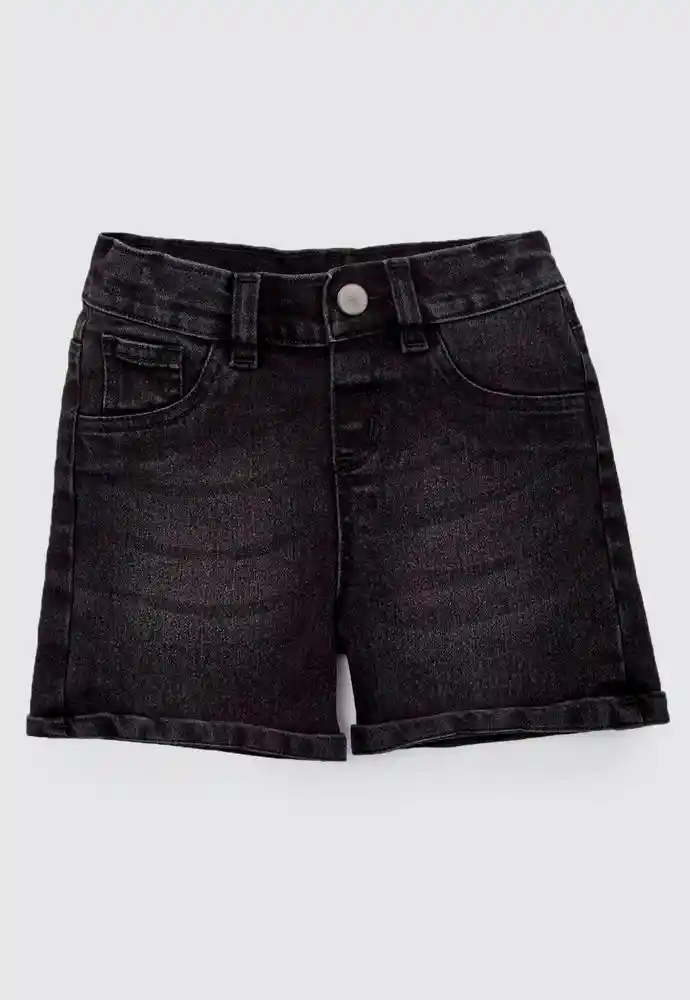 Bermuda Denim 3t - Negro
