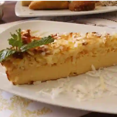 Torta de Coco con Helado