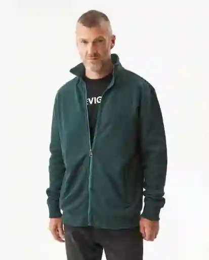 Buzo Open High Neck Verde Galloway Ultraoscuro T. M Chevignon