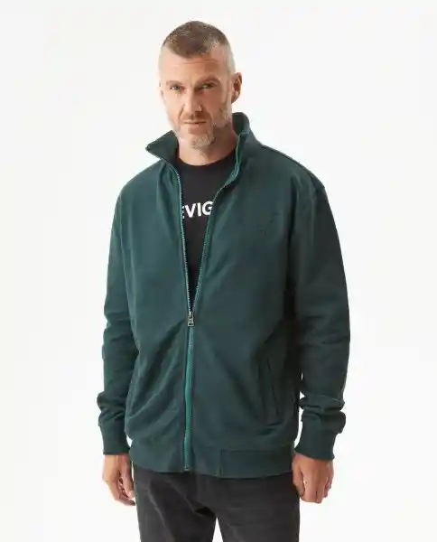 Buzo Open High Neck Verde Galloway Ultraoscuro T. M Chevignon