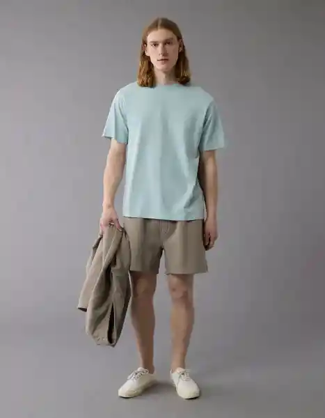 Camiseta Hombre Azul Talla: SMALL 4317395 American Eagle