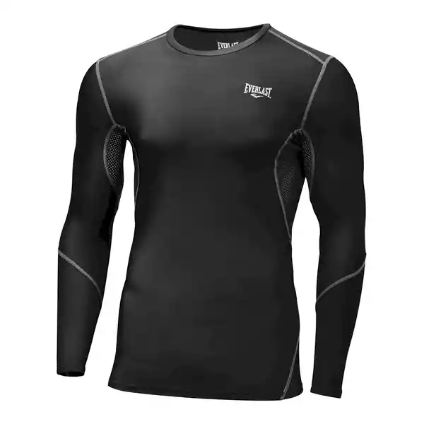 Everlast Camiseta de Compression Masculino Negro Talla M