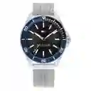 Reloj Logan Hombre Plateado 1792037 Tommy Hilfiger