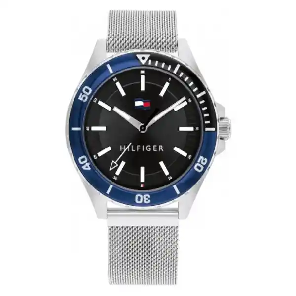 Reloj Logan Hombre Plateado 1792037 Tommy Hilfiger