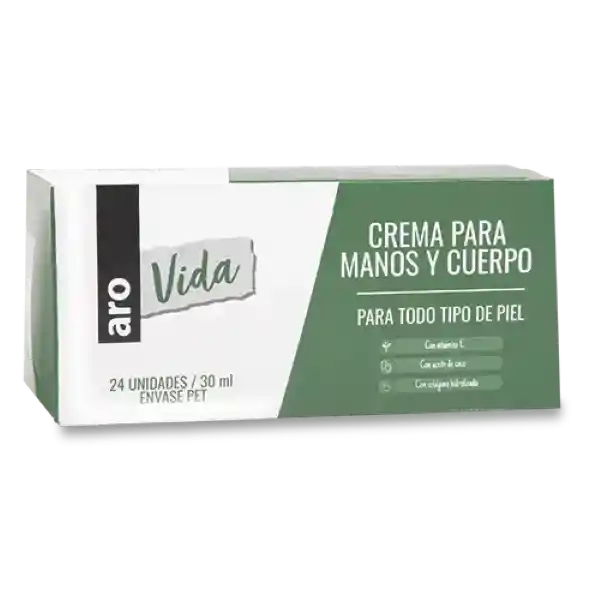 Aro Crema de Manos y Cuerpo Vida