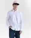 Camisa Hombre Blanco Talla M 819G501_BLA110601 Americanino