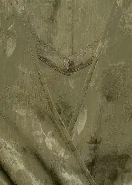 Vestido Doris Khaki Talla M Mujer Mango