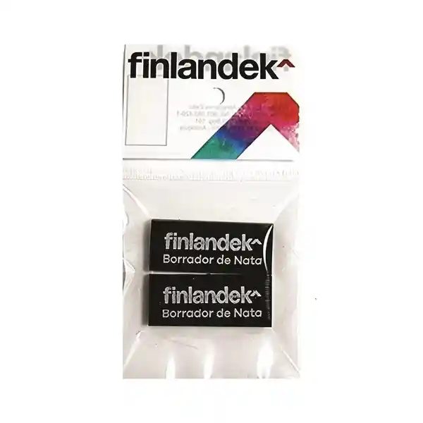 Finlandek Borrador Miga de Pan Negro FIN-1866