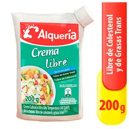 Alquería Crema de Leche Libre de Colesterol y Deslactosada