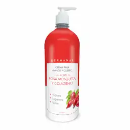 Dermanat Crema de Rosa Mosqueta para Manos y Cuerpo