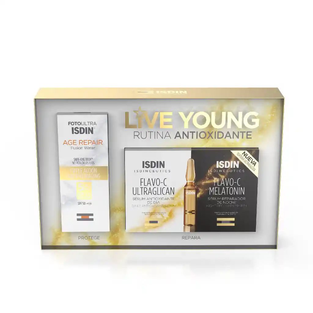 Isdin Kit Rutina Crema Antioxidante Live Young