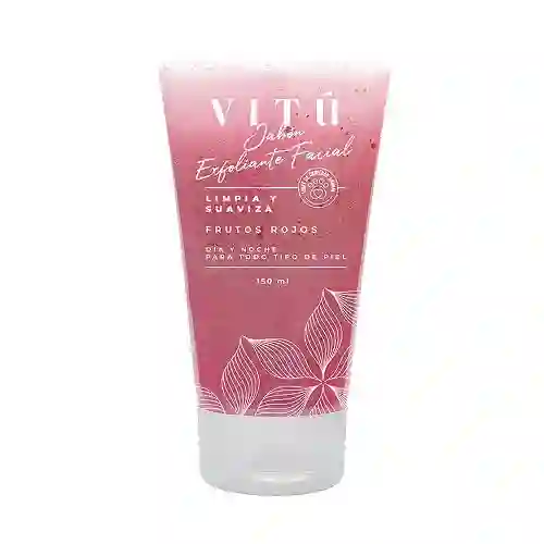 Jabón Vitú Exfoliante Facial Frutos Rojos
