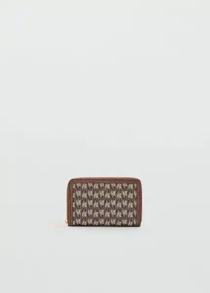 Billetera M Burgos2 Cuero Talla 99 Mujer Mango